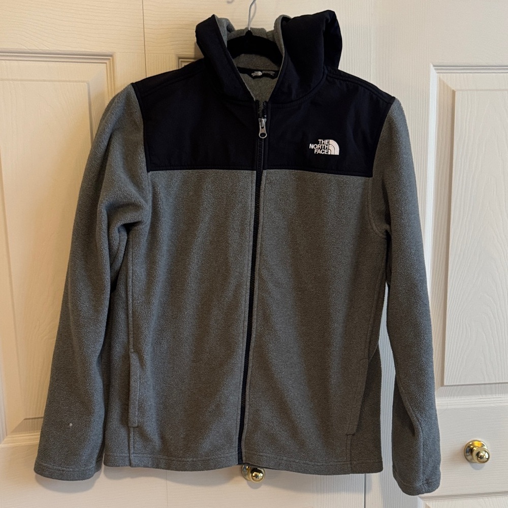 The North Face Kids Jacket - Gray and Black